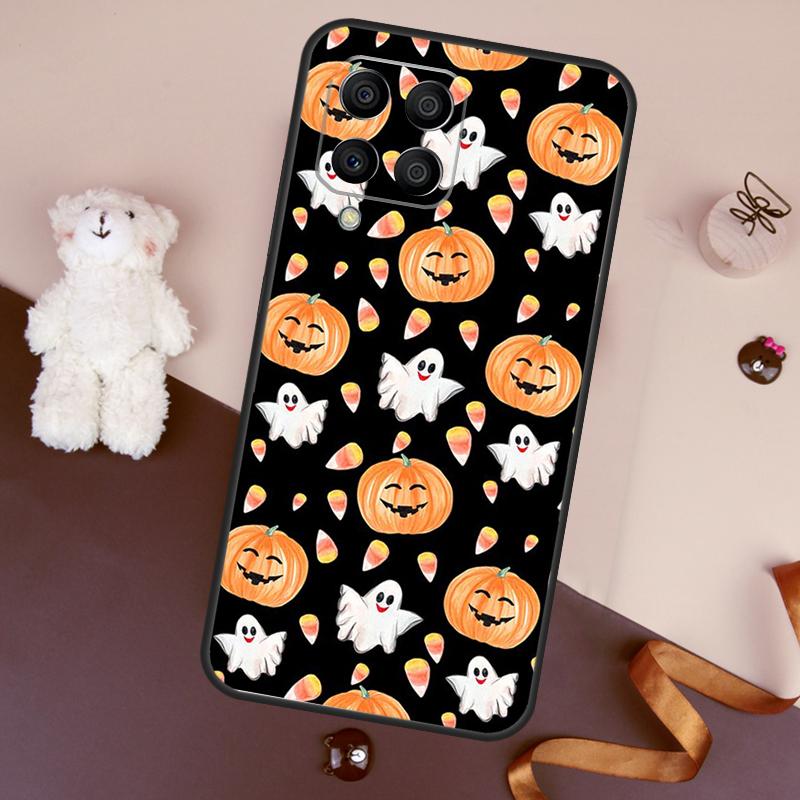 Halloween Pumpkins Case For Samsung Galaxy M36 M55 M35 M15 M56 M16 M54 M14 M34 M31 M11 M13 M53 M12 M32 M52 M06