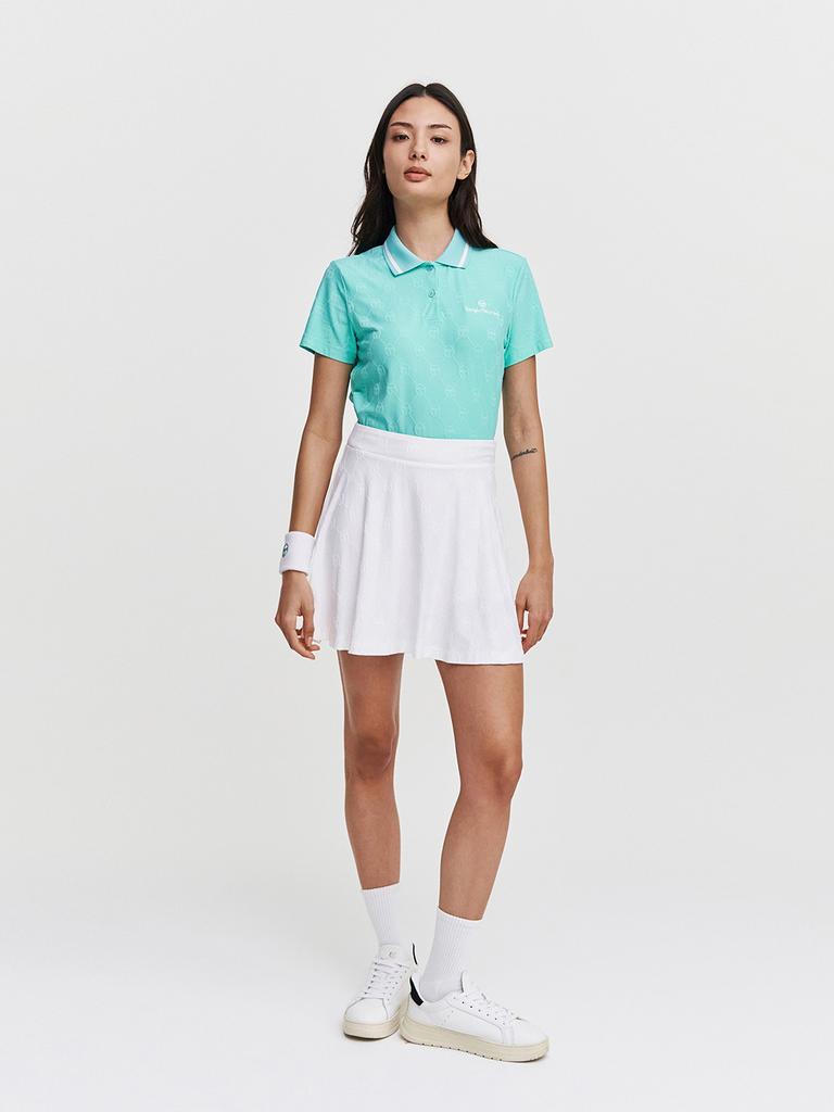 Мужская футболка-поло с коротким рукавом SERGIO TACCHINI W с монограммой для повседневной носки