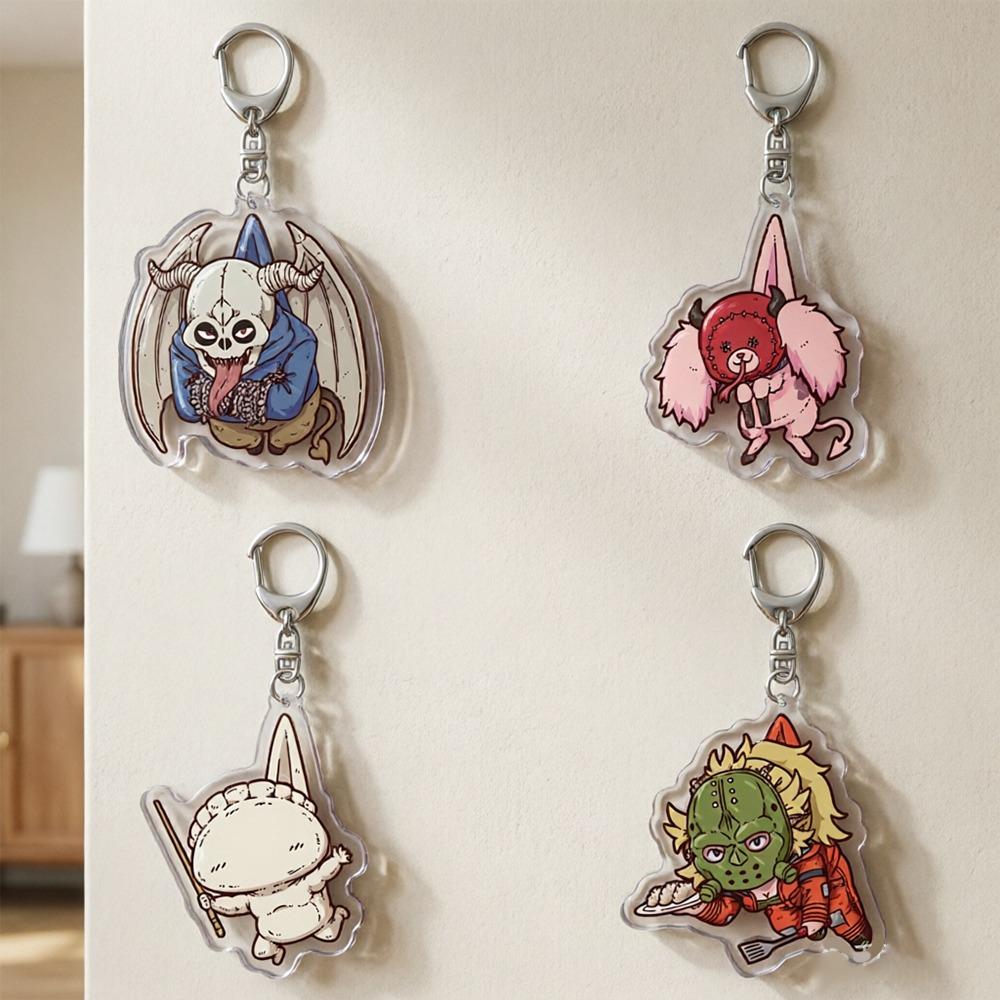 Для Dorohedoro Акриловый брелок Каиман Эбису Кикурагэ Фудзита Ной Никайдо Аниме Периферия Креативность Аксессуары для рюкзака Подарок