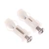2Pcs Toilet Seat Hinges Screws Universal Replacement Toilet Seat Hinge Set