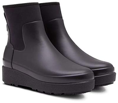 WFS2046NRE Короткие дождевые женские ботинки, размер UK 4.0, черные (23,0 см)