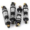 TRINOOD 4Pcs Alu Alloy Front Rear Shock Absorber Damper for Lo-si 1/24 Micro-B 2WD Buggy Upgrade Parts