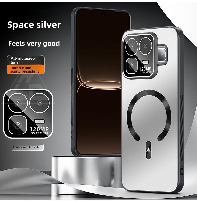 Для OPPO Realme Neo 8 Чехол Жесткий ПК Матовый Магнитная беспроводная зарядка Защита камеры Задняя крышка Для телефона OPPO Realme Neo8 Чехол