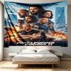 Fast & Furious Print Tapestry - Portable Wall Decor Cloth, for Home, Dorm, Travel, Bedroom, Living Room - Ideal Birthday Housewarming Gift