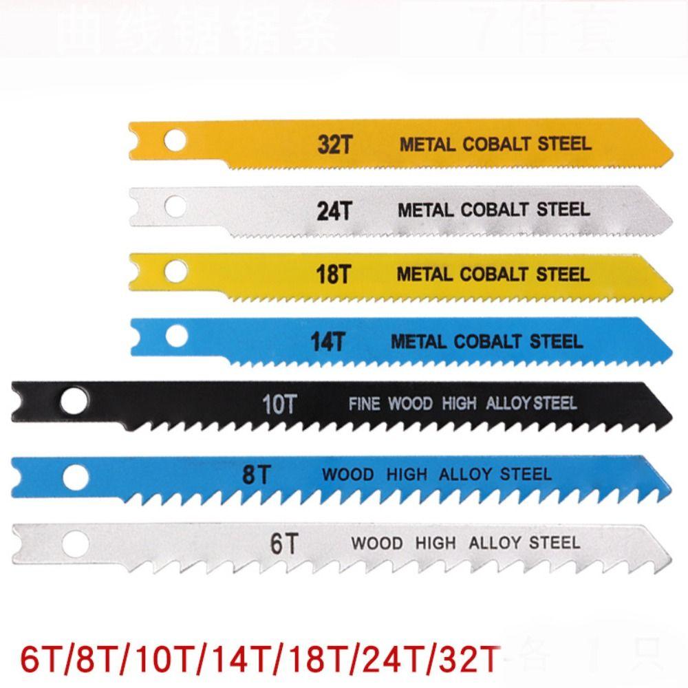 Wood High Zinc Zinc Alloy Steel Metal Cutting Jig Saw Blade Jigsaw Blades Saw Blades Wood Assorted Blade