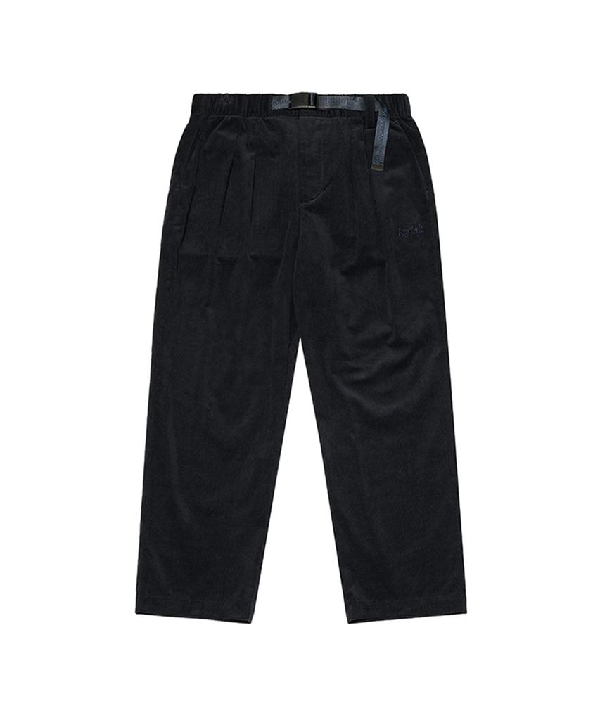 KODAK Brownie Corduroy Wide Tapered Fit Pants Navy