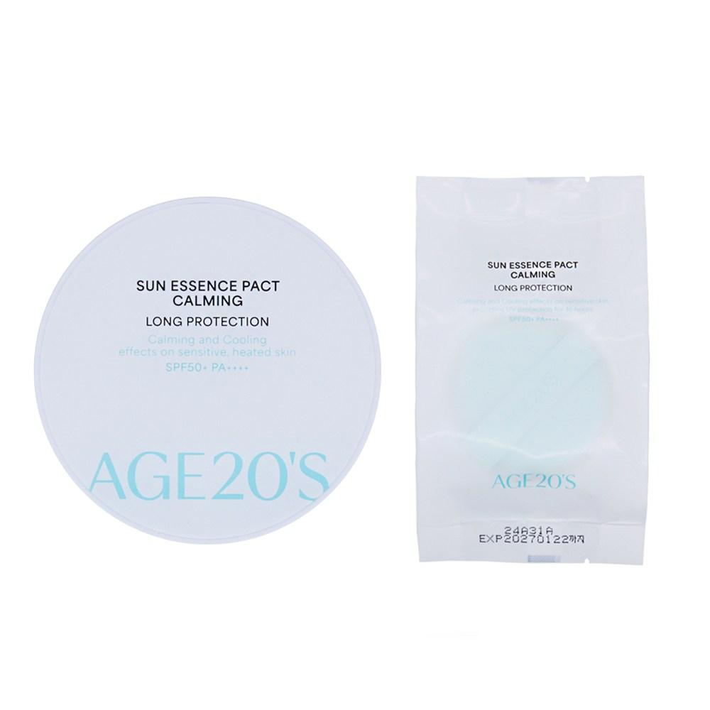 Age to Wenness Long Protection Sun Pact SPF50+ PA++++ Оригинал 12,5 г + Сменный блок 12,5 г набор, 1 набор