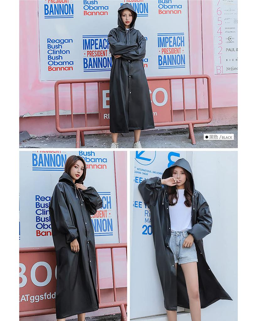 YOUMMY Дождевик для мужчин и и Ветрозащитный для сильного дождя и сезона дождей Идеально подходит для воды и других видов активного отдыха Портативный и унисекс Женский, Легкий,