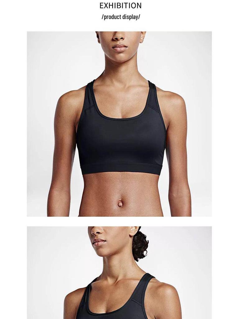 Весенне-летнее спортивное бра для йоги с гоночной спинкой - Не собирающее, с подкладкой, красивый дизайн спинки