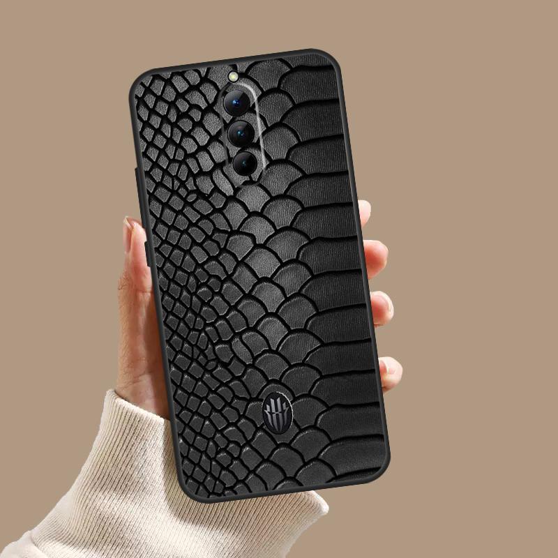 Чехол под змеиную кожу для ZTE Nubia Red Magic 10S 9S 8S 8 9 10 11 Pro Plus 5G 6R 6 7 6S 7S Pro 10 Air