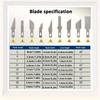 Набор из 13 ножей для резьбы по дереву из алюминиевого сплава - идеально подходит для вырезания из бумаги, рукоделия и создания моделей