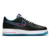 Nike Air Force 1 07 LV8 Miami Nights Мужские кроссовки черные светло-синие-ярость белые DD9183-001