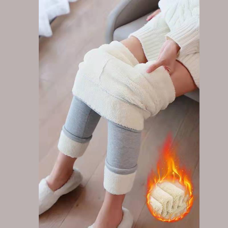 Женские зимние леггинсы из бархата и эластичного материала, теплые, плотные, с высокой талией, повседневные, облегающие, универсальные брюки для йоги