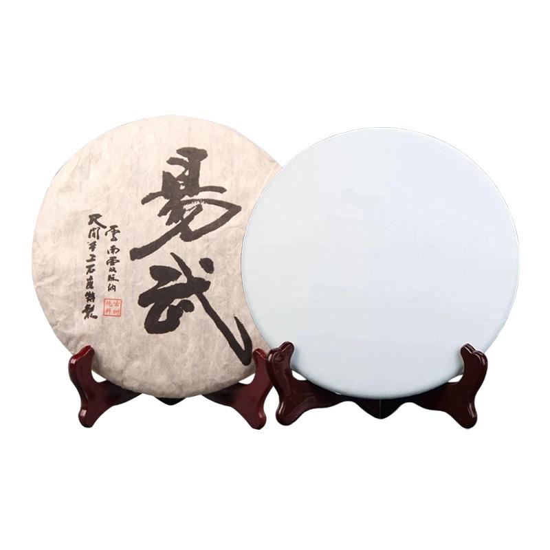 357 г китайский чай пуэр из провинции Юньнань, модель для самостоятельной свадебной вечеринки, антикварная полка, украшение с узором, без упаковки, модель