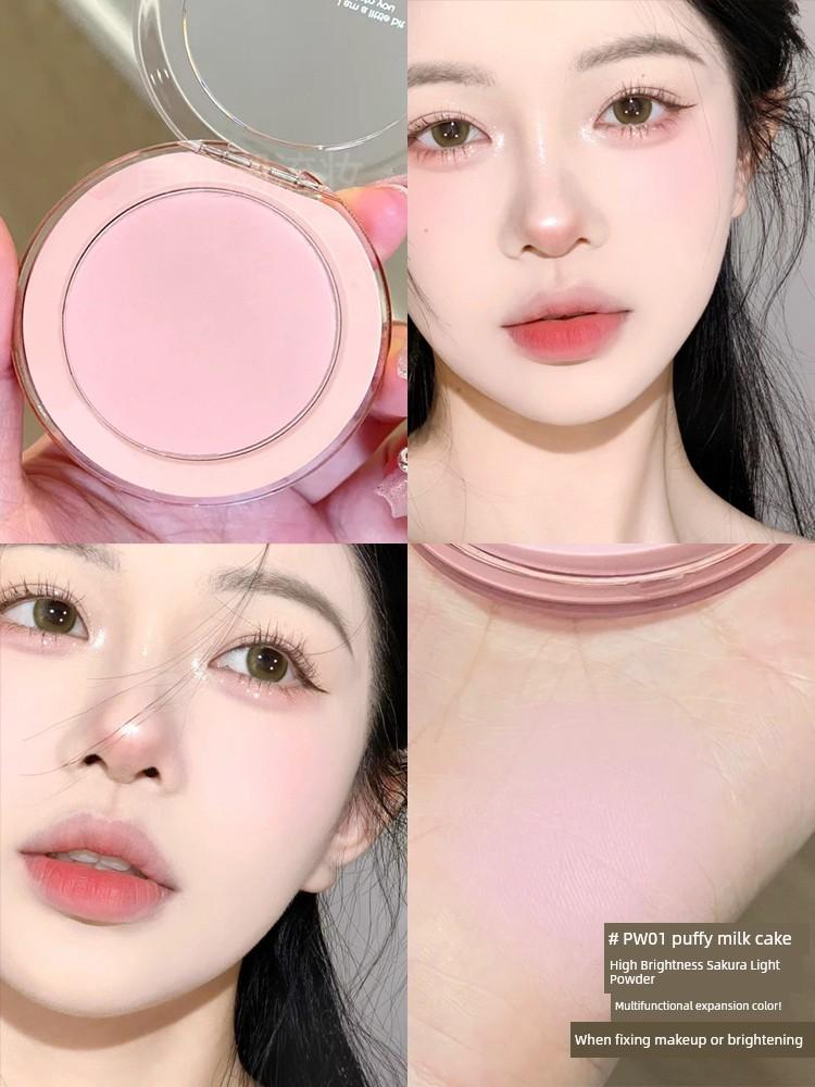 Olive Tiancai Intoyou Multi-Use Cream for Volumizing Blush, Sun-Kissed Glow, and Brightening in a Youthful Melon Color into You