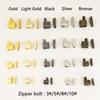 Высококачественные металлические аксессуары для ремонта застежки-молнии с открытым концом для самостоятельного шитья застежек-молний для изготовления одежды