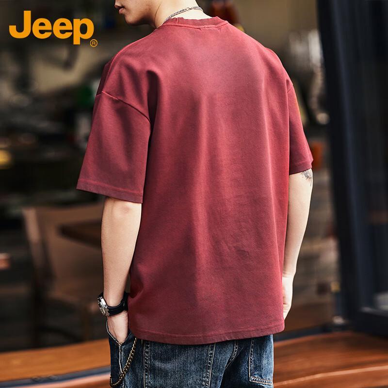 JEEP Men's Casual Cotton Short Sleeve T-Shirt