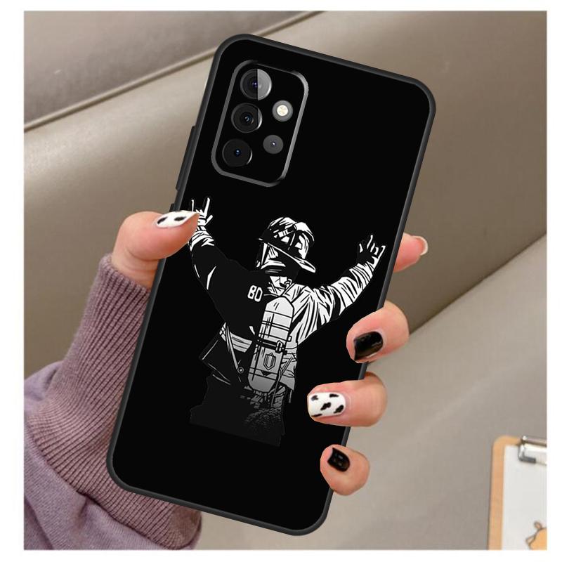 Firefighter Heroes Fireman Case For Samsung Galaxy A56 A16 A26 A36 A06 A52 A53 A33 A13 A34 A54 A14 A15 A35 A55 A22 A32