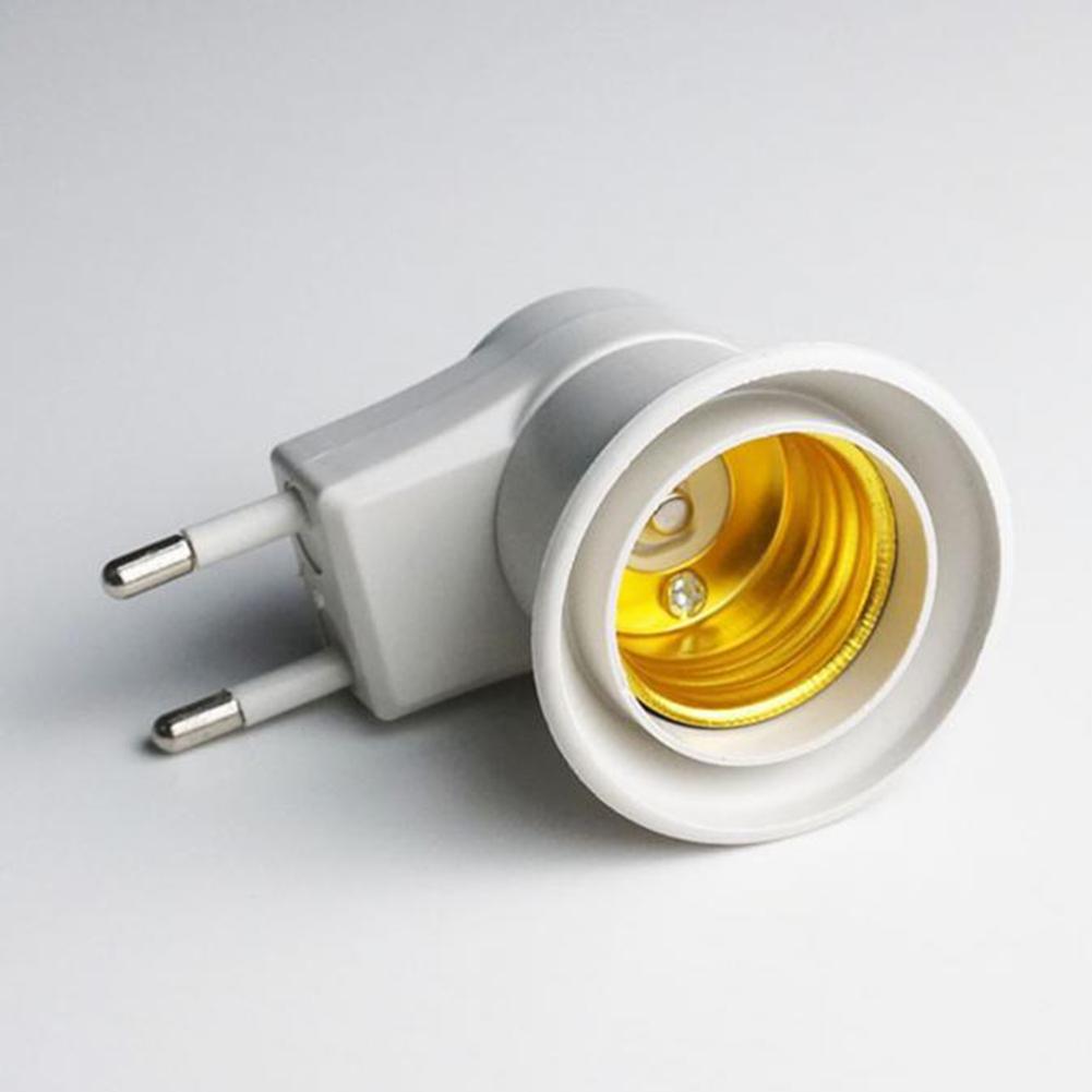 Lai Lighting E27 Лампа Винтовой патрон Держатель лампы Адаптер-переходник с выключателем Вилка европейского стандарта