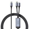 Joyroom Speedy Dual Port 100W USB-C/Lightning Cable, 1.5m – Black
