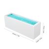 Dual Sided Design Silicone Cosmetic Storage Box ABS+TPE Makeup Brushes Holder  Jewelry Storage