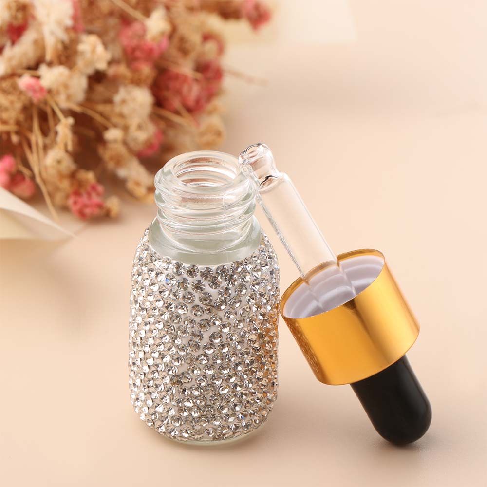 Rhinestone Empty Perfume Bottle Creative Perfume Container Perfume Dispenser Tools