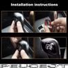 For Volkswagen 1K2 Car Gearbox Control Gear Lever Stickers Shift Stick Handle Accessories For VW GTI Polo Golf Passat Tiguan Arteon Taigo Hub Cap