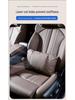 Honda CRV, Accord, Breeze, Civic, Odyssey Headrest: Leather Lumbar Support & Neck Protector