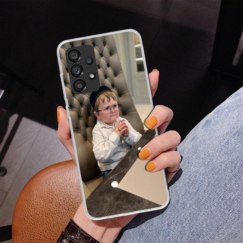 Funny Hasbulla Phnoe Case for Samsung Galaxy A17 A37 A57 A16 A26 A36 A56 A15 A14 A13 A55 A54 A53 A35 A34 A33 A25 A24 A23 A52 Gal