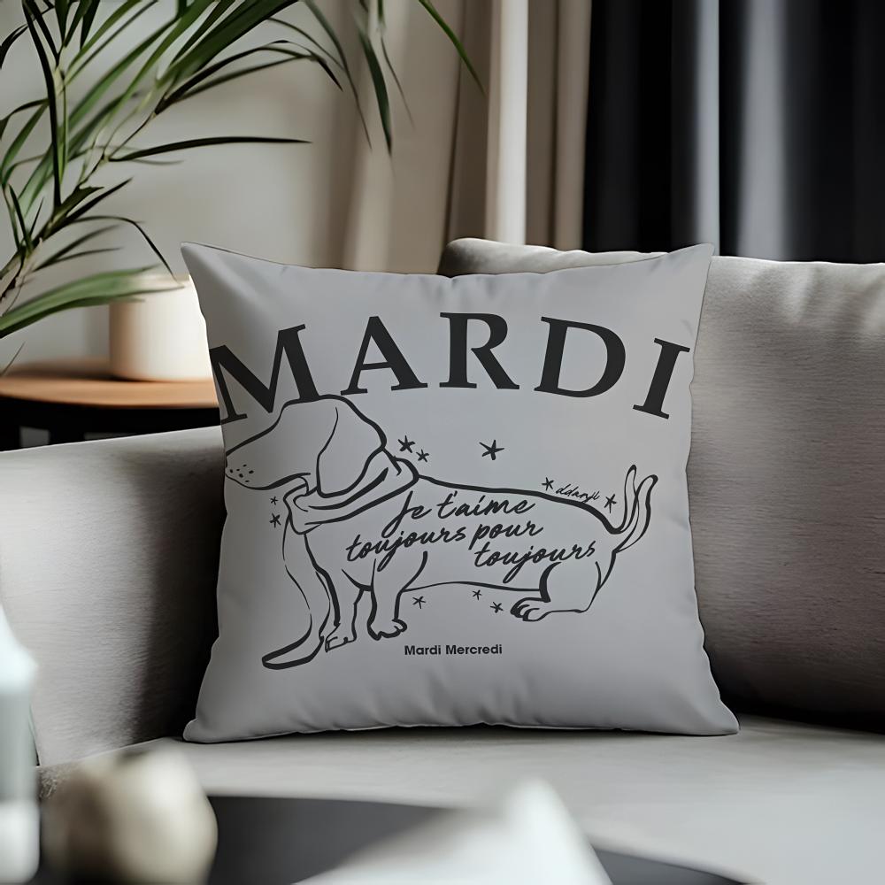 Trending MMardi Mercredied Cushion Cover Antidustmite Pillowcase Invisible Zipper Silky Short Plush Sofa Cushion Cover