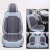 Luxury Car Seat Covers Linen Flax Seat Cover Mat Universal Automobiles Seat Covers Cushion Protector Chair Seat-Cover Carpets