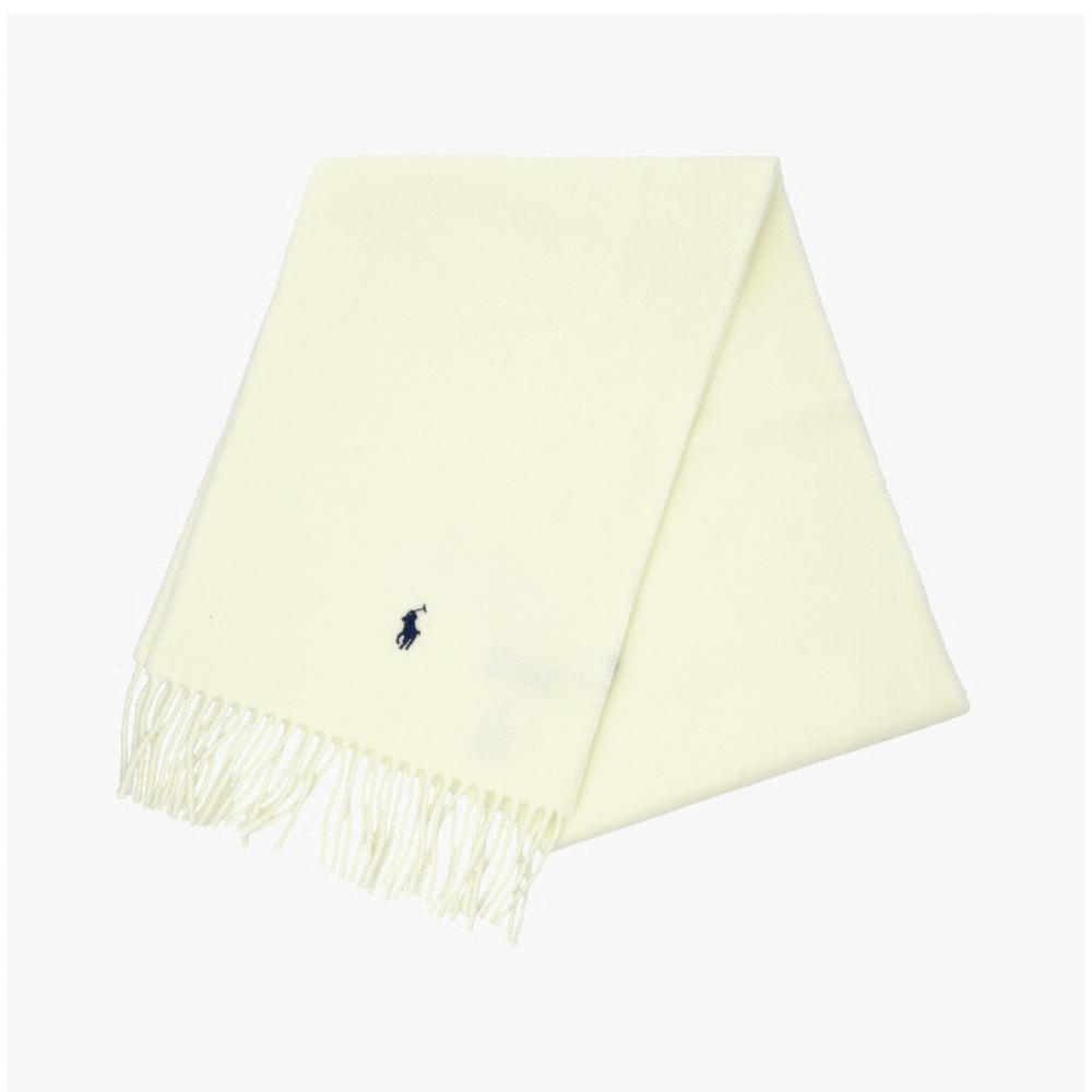 Polo Ralph Lauren Solid Pony Fringe Muffler Wc0710 107