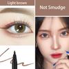 Yousheng Eye Liner Not Smudge Long-lasting Waterproof Non-fading High Pigmented Eye Makeup Sweatproof Fast Dry Smooth Eye Liner Pencil Beauty Products
