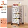 Rotating Multi-Layer Kitchen Storage Cart