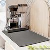 Coffee Dish Super Absorbent Anti-slip Large Kitchen Absorbent Draining Mat Drying Mat Quick Dry Bathroom Drain Pad Placemat