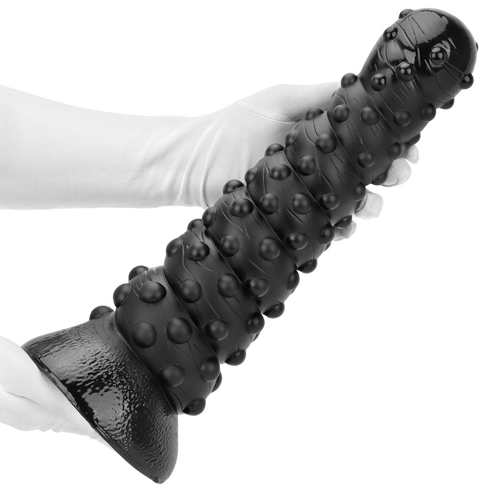 Большая Анальная Пробка с Присоской Резьбовой Мастурбатор Анальный Расширитель Гей Секс-Игрушка Фистинг Большой Член Реалистичный Пенис