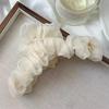 Large Summer Lace Edge Bow Claw Clip Hair Accessory for Women - Multi-Layer Feather Design