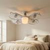 3-Speed 2-in-1 Ceiling Fan Light Dimmable 3-Color Temp Ceiling Fan Light with Remote Remote Control Adjustable