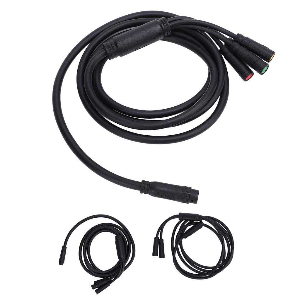 Соединительный кабель для электрического велосипеда 4,9 фута, водонепроницаемый контроллер для отображения дроссельной заслонки, разъем для фары