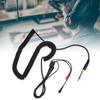 Headphone Coiled Audio Cable with Adapter for HD25 HD560 HD540 HD430 HD250