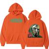 Худи-пуловер Singer Mf Doom Madlib Madvillain Metal Face Тканевое Худи Уличная Мода Повседневная Толстовка для Бега