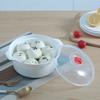 S/M/L Microwave Oven Special Box Steamed Dumpling Rice Container Heated Soup Pot Hot Steamed Buns With Lid Cooking Gadget
