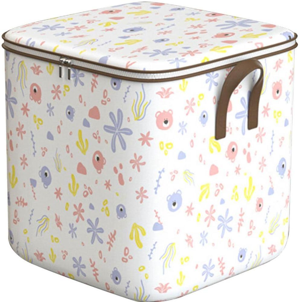 With Durable Handle Quilt Storage Bag Closet Storage Box  Toy Storage And Sorting Box