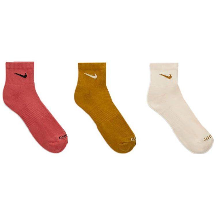 Nike Повседневные плюс амортизирующие тренировочные носки до щиколотки (3 пары) SX6890-992