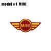 1Pcs Car Styling Steering Wheel Emblem Badge Stickers For MINI Cooper One S JCW Countryman R50 R52 R53 R55 R56 F54 F55 F56 F60 gzpxv22