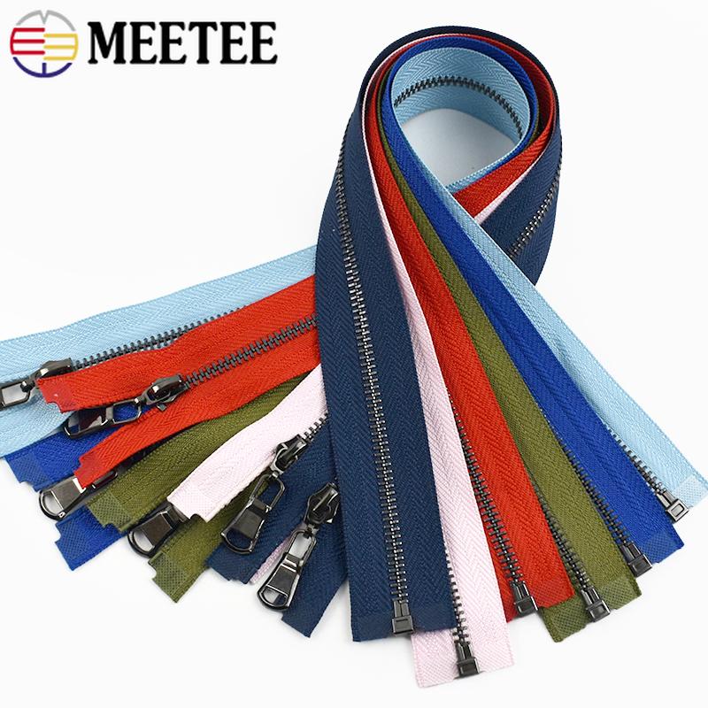 3 шт. Meetee №3 Металлические молнии 15-30 см С закрытым концом 40-70 см С открытым концом Молния для сумки Одежды Декор Застежка-молния Набор для ремонта Швейные аксессуары