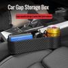 1/2 шт. Автомобильный ящик для хранения вещей, органайзер, универсальный органайзер для сиденья автомобиля, держатель для карточек и телефона, карманный органайзер для щелей в зазоре сиденья