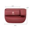 PJHC7 Car Seat Organizer Gap Filling Storage Box For Citroen C5X C3 C4 Aircross Picasso Cactus Celysee e-C3 e-C4 C6 C1 C2 Berlingo