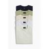 H M 5 Piece Regular FiT T sHirT seT Pale Green