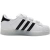 adidas Оригинальные SUPERSTAR Износостойкие Низкие Кеды для Скейтбординга Белые Детские Кроссовки JI0506
